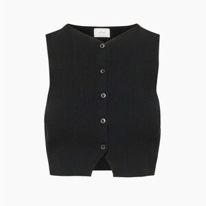 Aritzia Croquet Cropped Vest